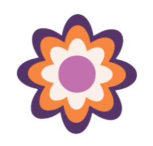 Cours privé Fleur unique et colorée